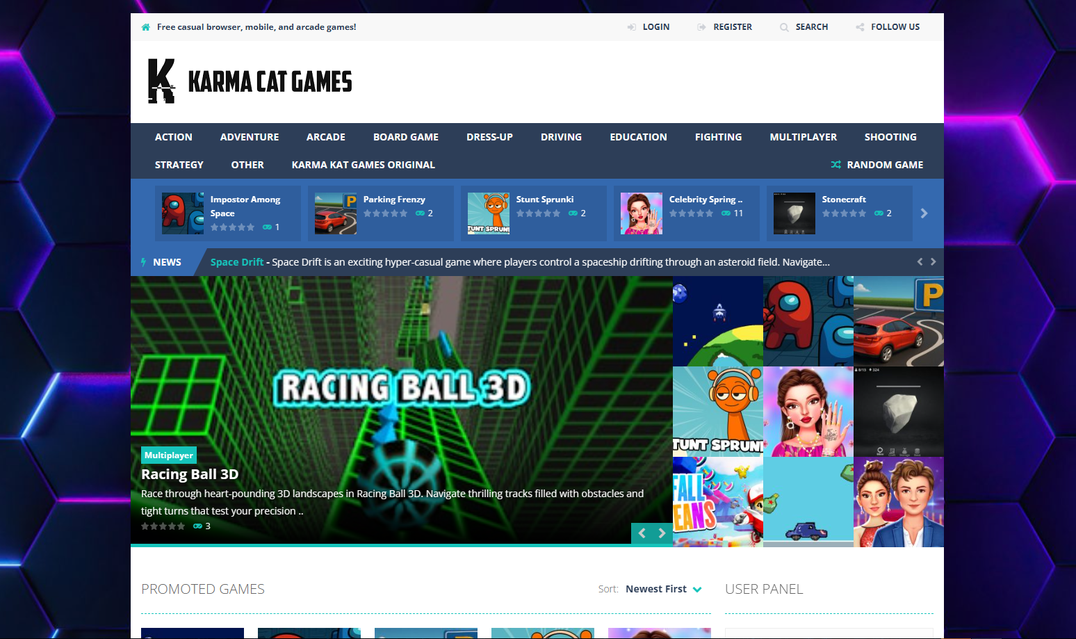 KarmaKat karmakatgames.com